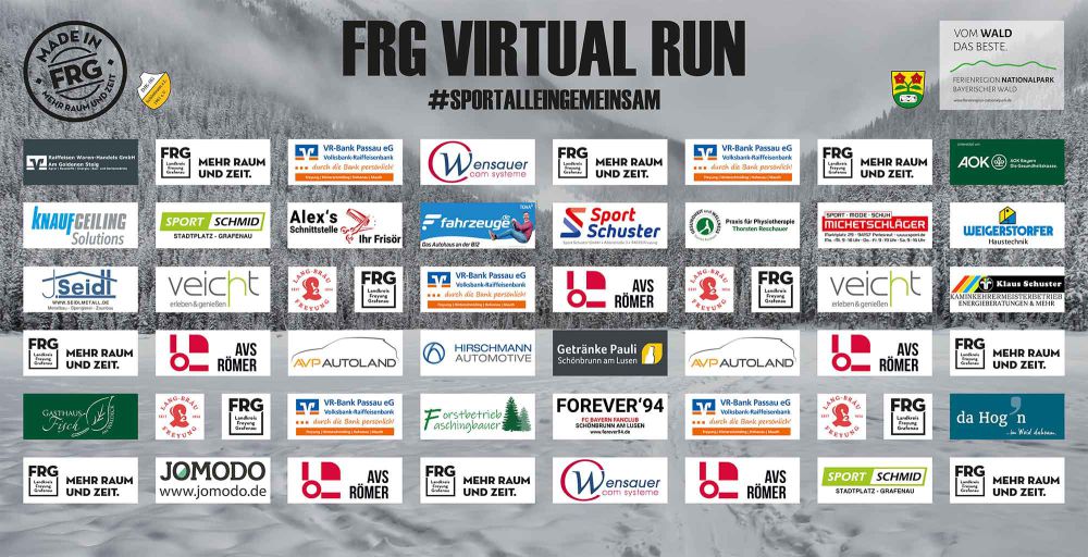Die Partner des FRG VIRTUAL RUN 2022