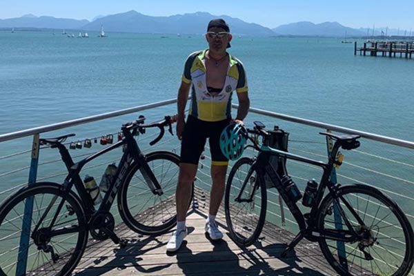 Josef Hilgart: Mit dem Rad von Passau  zum Chiemsee und wieder zurück