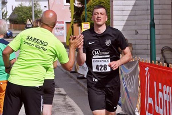 Tobias Weishäupl beim Klaffer Seenlauf 2019